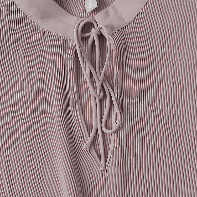 Áo blouse voan dập ly H.M