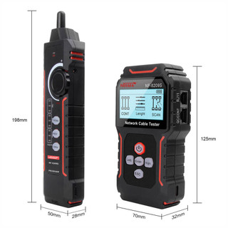 Máy dò dây, test cáp mạng, đo chiều dài, test flash Switch POE Noyafa NF 8209S