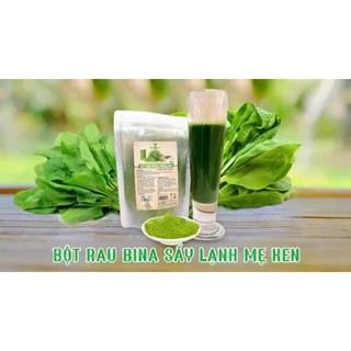 Bột rau bina sấy lạnh Mẹ Ken