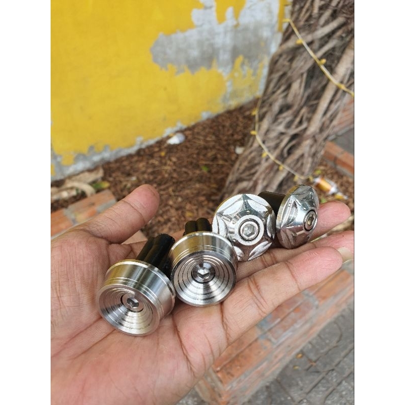 Gù bao tay inox SALAYA gắn được mọi xe nha