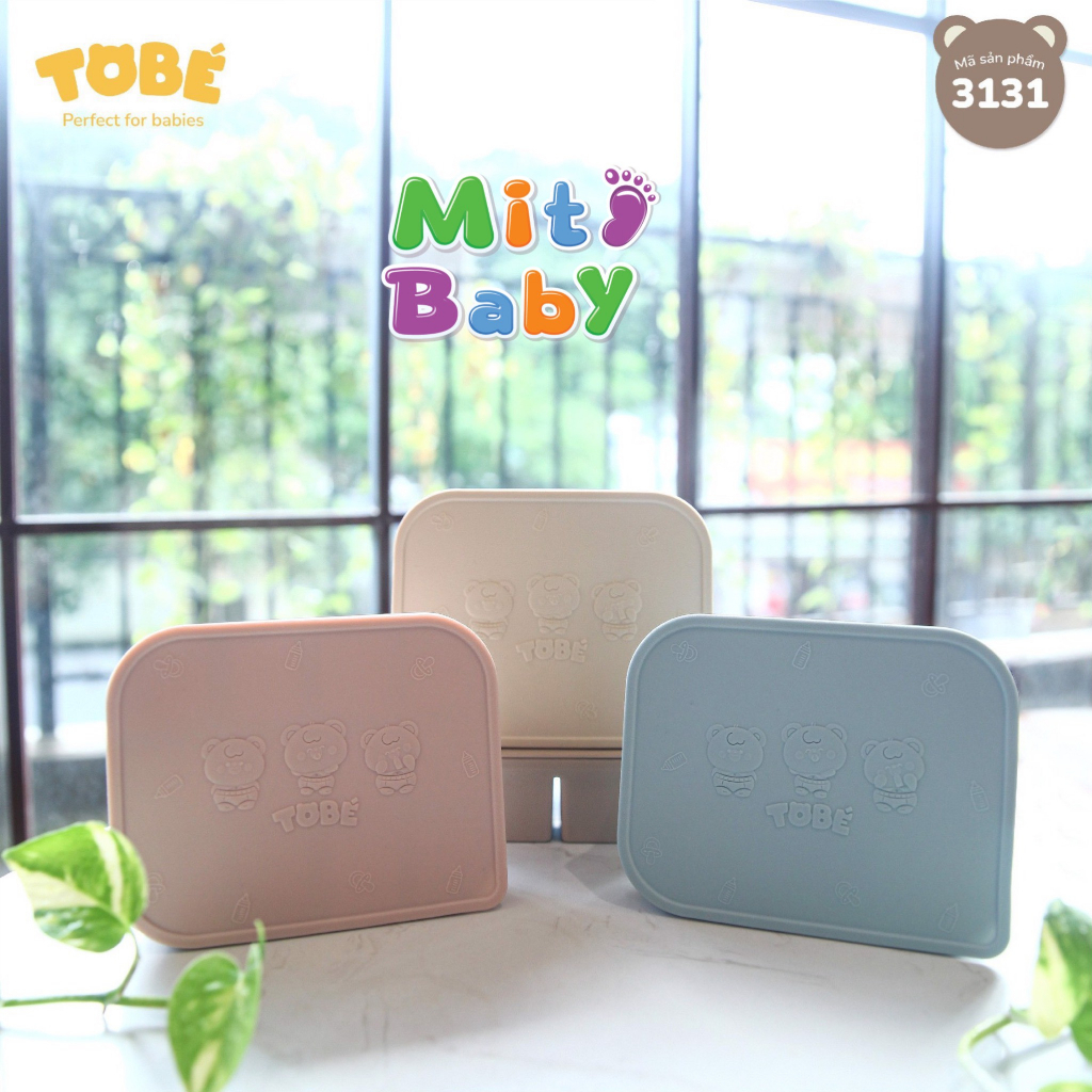 Khay trữ đông Bar-rot có nắp, Khay chia ngăn silicone ăn dặm cho bé