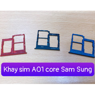 Khay sim a01 core sam sung