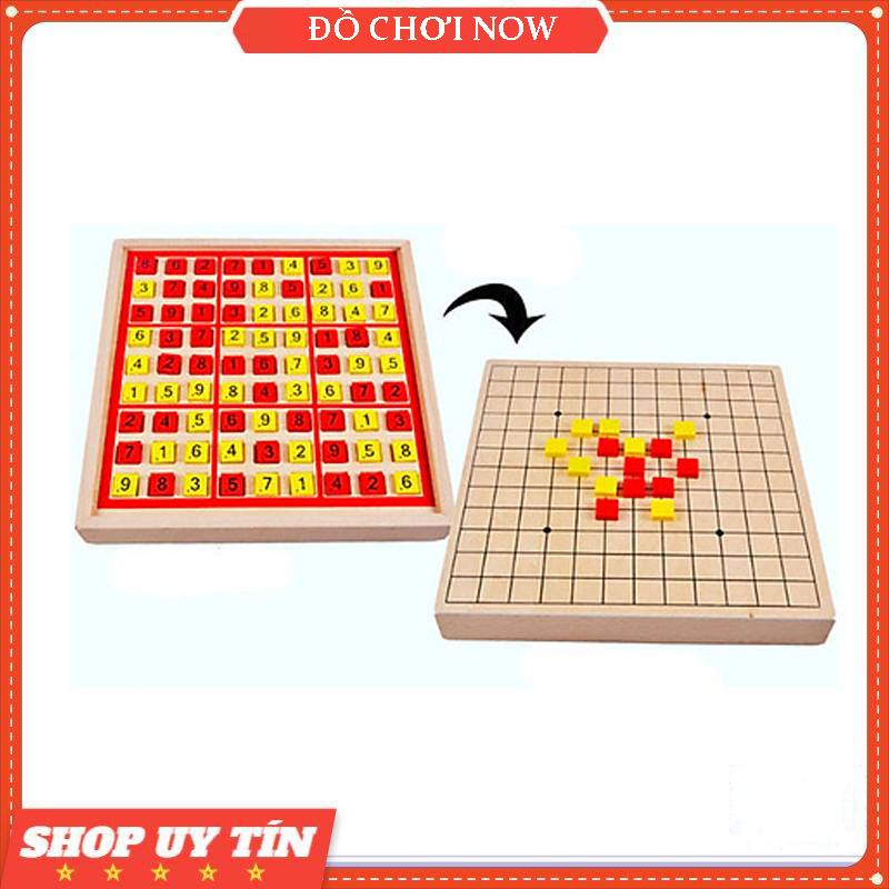 Trò chơi Ô số sodoku và cờ carô ⚡FREESHIP⚡100% gỗ an toàn