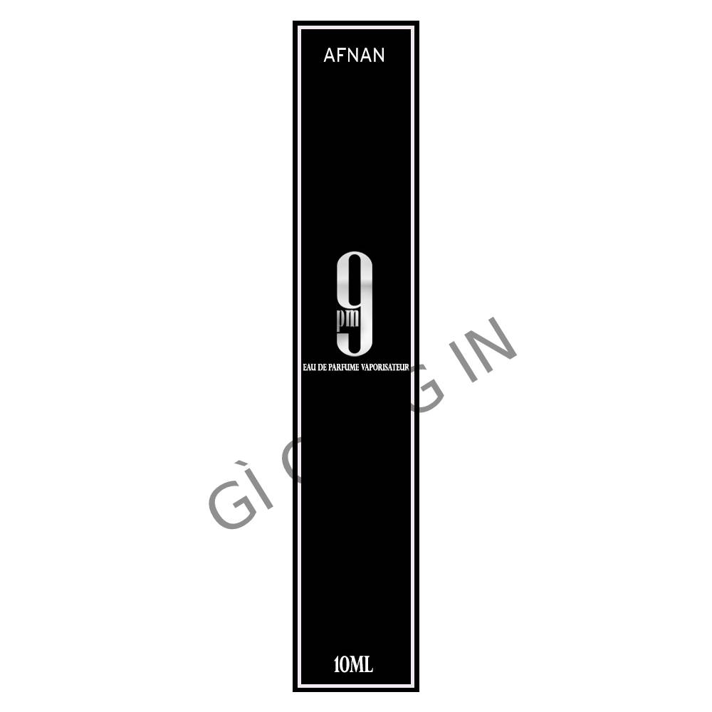 Tem nước hoa Afnan 9PM - 85 tem