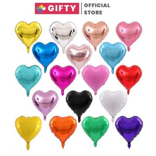Bóng bay trái tim size 45cm/ 25cm/ 20cm chọn màu trang trí sinh nhật, phòng cưới PC77
