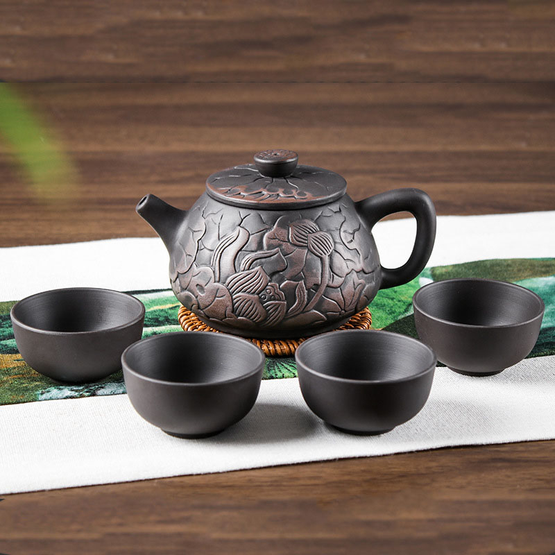 Bộ ấm chén tử sa Nghi Hưng