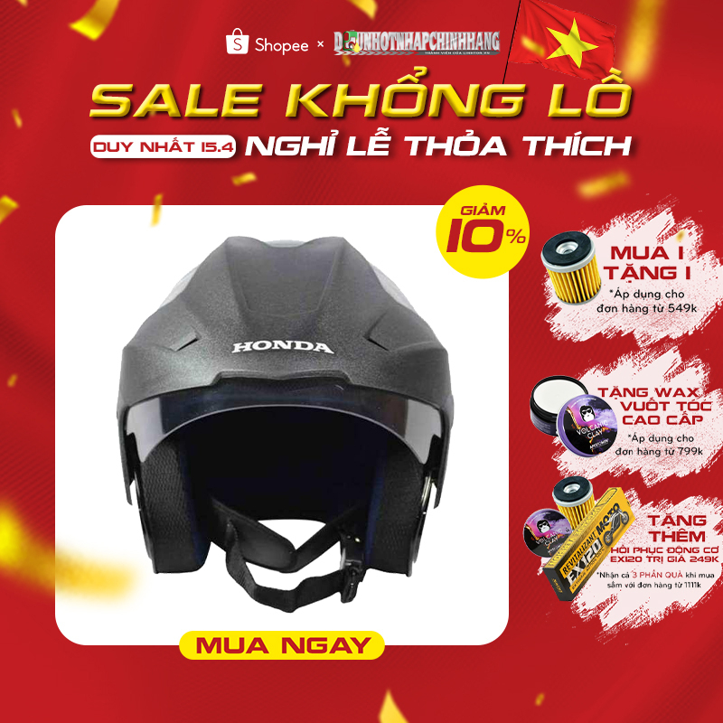 Nón bảo hiểm chính hãng Honda nguyên thùng Trx3