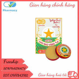 Cao sao vàng dược phẩm tw3 lọ 3g