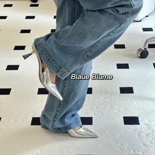 𝐁𝐥𝐚𝐮𝐞𝐁𝐥𝐮𝐦𝐞🦋 Silver Slingback Zr