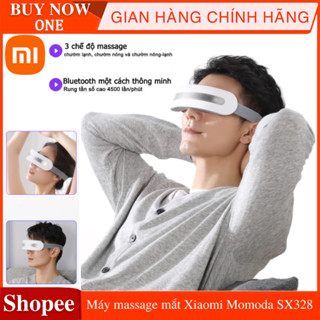 Máy massage mắt Xiaomi Momoda SX328, 2 chế độ nóng lạnh, thư giãn, giảm thâm mắt, kết nối bluetooth nghe nhạc
