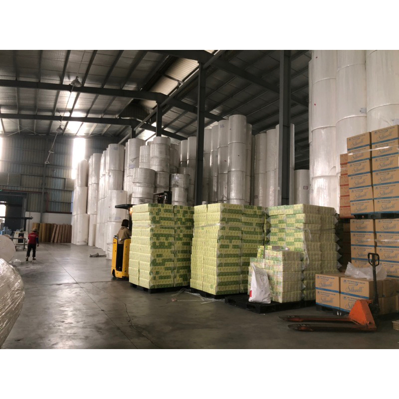 Giấy vệ sinh cuộn lớn silkwell