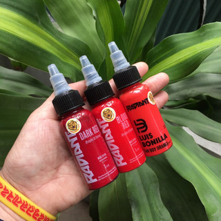 Mực xăm tattoo radiant - tông đỏ red