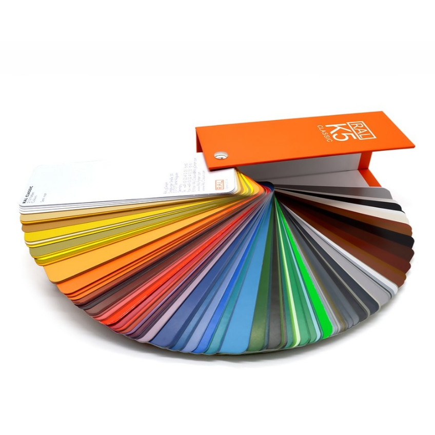 Cây màu RAL K5, bảng so màu dùng cho sơn dầu, epoxy