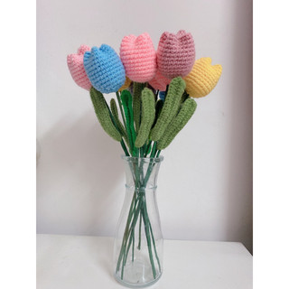 HOA TULIP BẰNG LEN HANDMADE