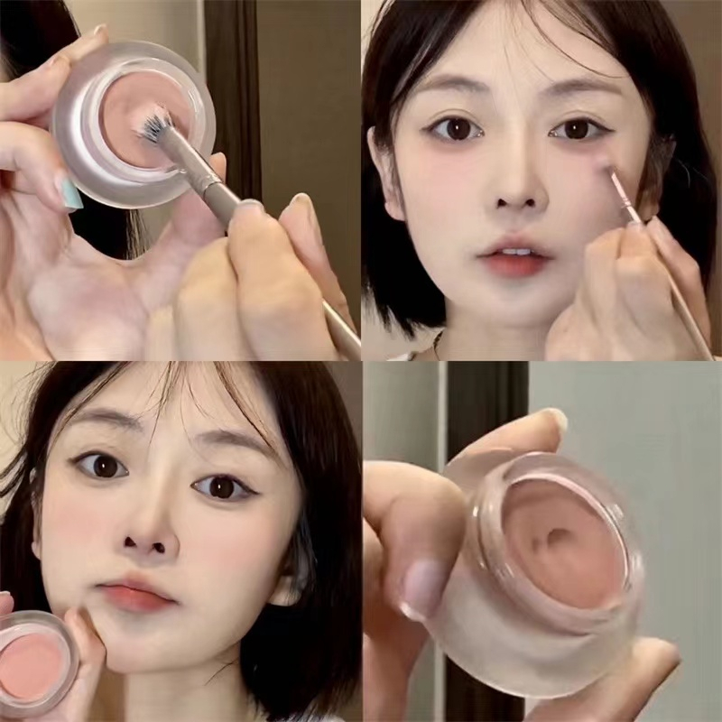 ✨✨HERORANGE® Kem má hồng, Phấn Má Hồng Dạng Kem Mềm Mịn Chất Lượng Cao chống thấm nước và mồ hôi màu đẹp tự nhiên