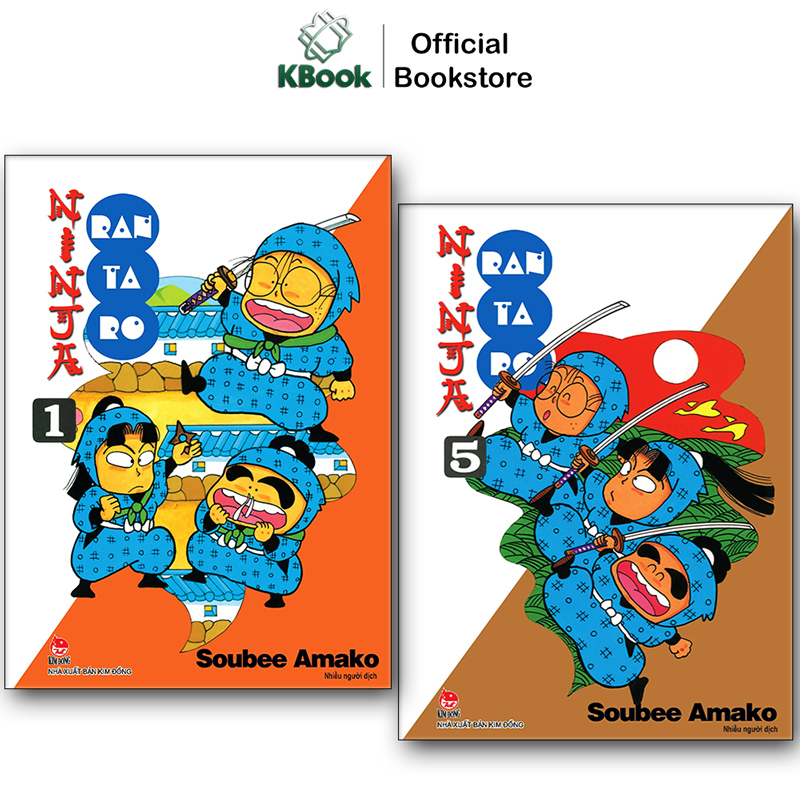 Truyện Tranh - Ninja Rantaro (Tập 1 - 5) - Tái bản 2023