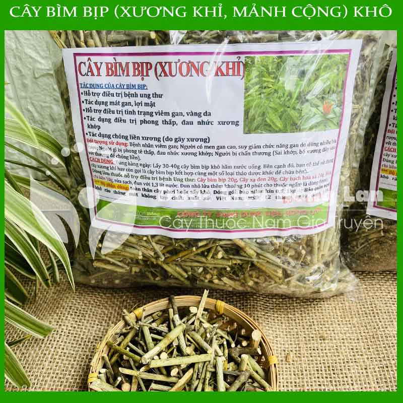 1kg CÂY XƯƠNG KHỈ  khô sạch loại 1 - congtyduoclieuhonglan