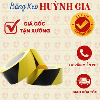 Băng dính dán sàn, dán nền phân chia khu vực 33 mét / 3cm