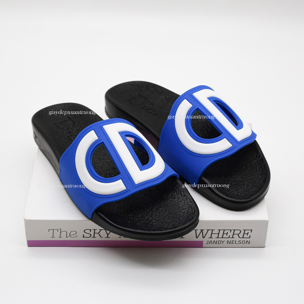 Dép Nam Nữ New Slides Dior Chữ CD - Dép Dior Bản Cao Cấp  Hot Hit 2023