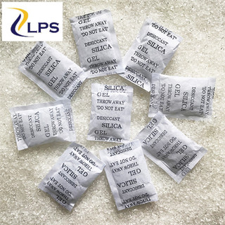 Gói hút ẩm Silica gel 1 gram, vỏ trắng đen, bịch 1000 gói