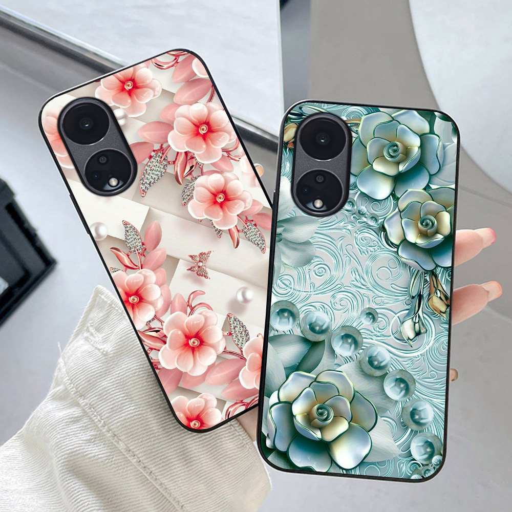 Ốp lưng oppo reno 8t 5g / reno 8 t 5g in hình hoa nữ sang chảnh