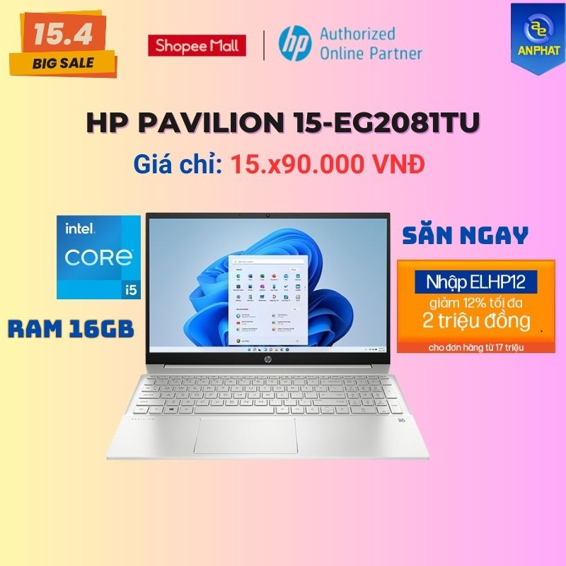 Laptop HP Pavilion 15-eg2082TU (Core i5-1240P | 15.6 inch FHD)