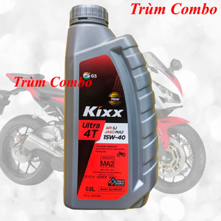 Nhớt xe số Kixx Ultra 4T 15W40 dành cho xe số