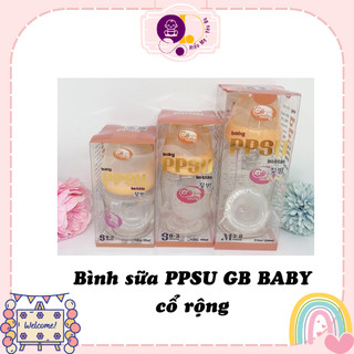 (Hàng chính hãng) Bình sữa PPSU GB Baby Hàn Quốc 80ml/120ml/160ml/270ml/280ml(hàng chính hãng)