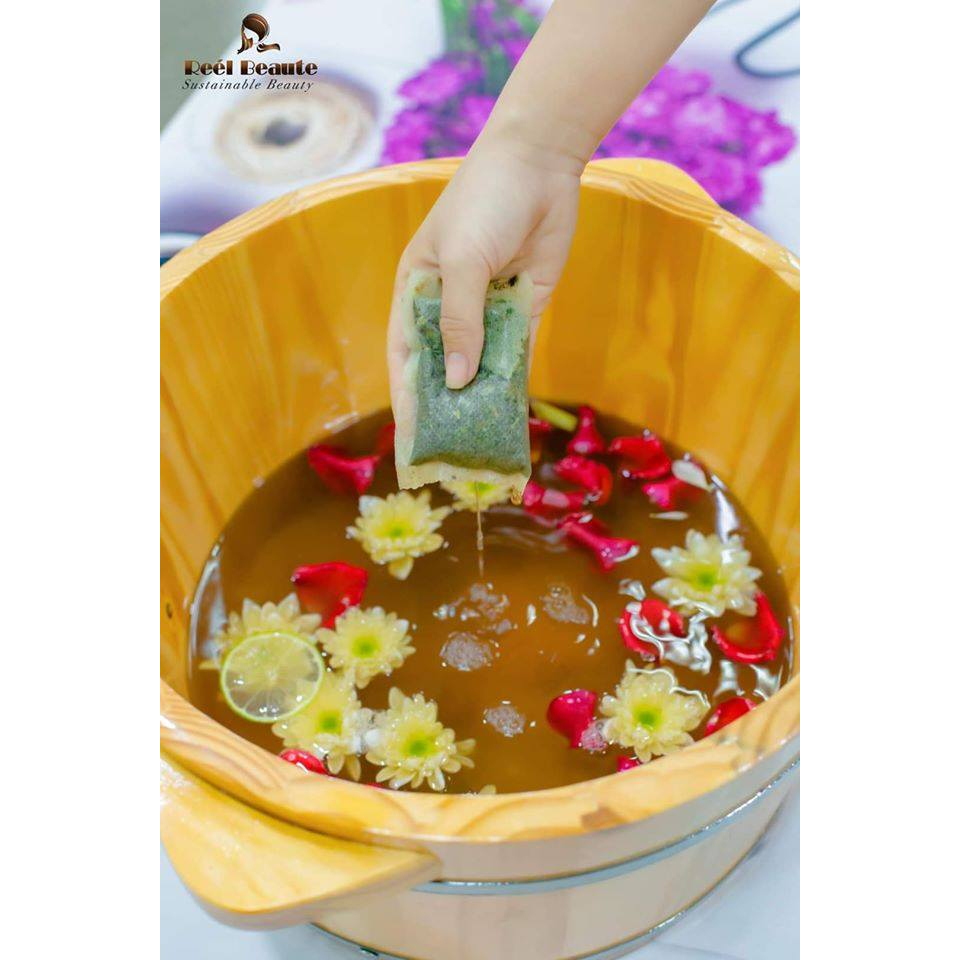 Túi lọc gội đầu thiên nhiên REEL BEAUTE dòng phổ thông lô mới sx 8/2023