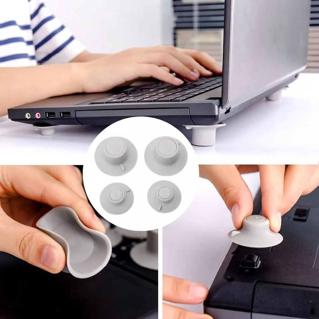 Combo 4 Nút Cách Nhiệt Máy Tính.