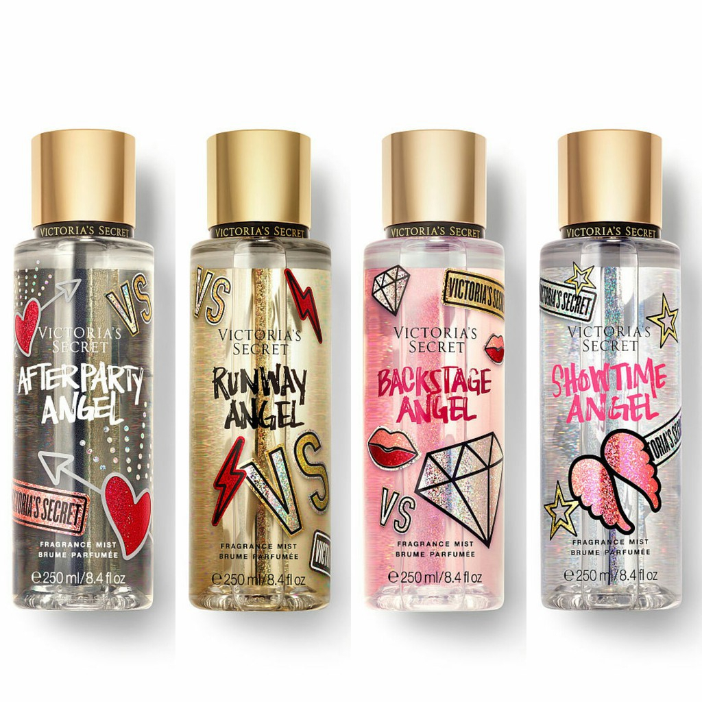 Nước hoa xịt thơm toàn thân Victoria's Secret Angel Fragrance Mist Showtime/Backstage/Afterparty/Runway Angel 250ml (Mỹ)