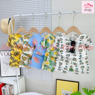 Bộ Quần Áo Đi Biển Cho Bé Trai Bé Gái 8-25kg Minky Mom  Set Quần Áo Đi Biển Cho Bé Trai Gái ĐỒ ĐI BIỂN MỚI