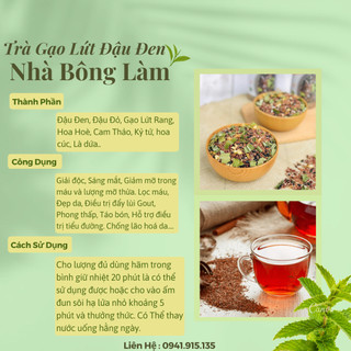 Trà Gạo Lứt Nhà Làm 500g