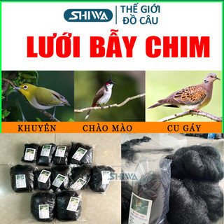 Lưới Bẫy Chim Thái Lan Cao Cấp -Chuyên Bẫy Chim Cu Gáy,Khứu,Cu Đất,Cú Mèo,Cò,Cu Xanh, Các Loại Chim To - Lưới 6P - 20M