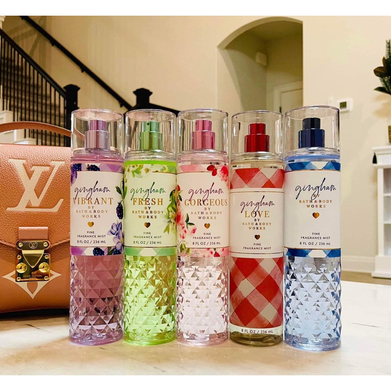 𝑮𝑰𝑵𝑮𝑯𝑨𝑴 𝑪𝑶𝑳𝑳𝑬𝑪𝑻𝑰𝑶𝑵 💐 Gingham Gorgeous Bộ sữa tắm, lotion, xịt thơm