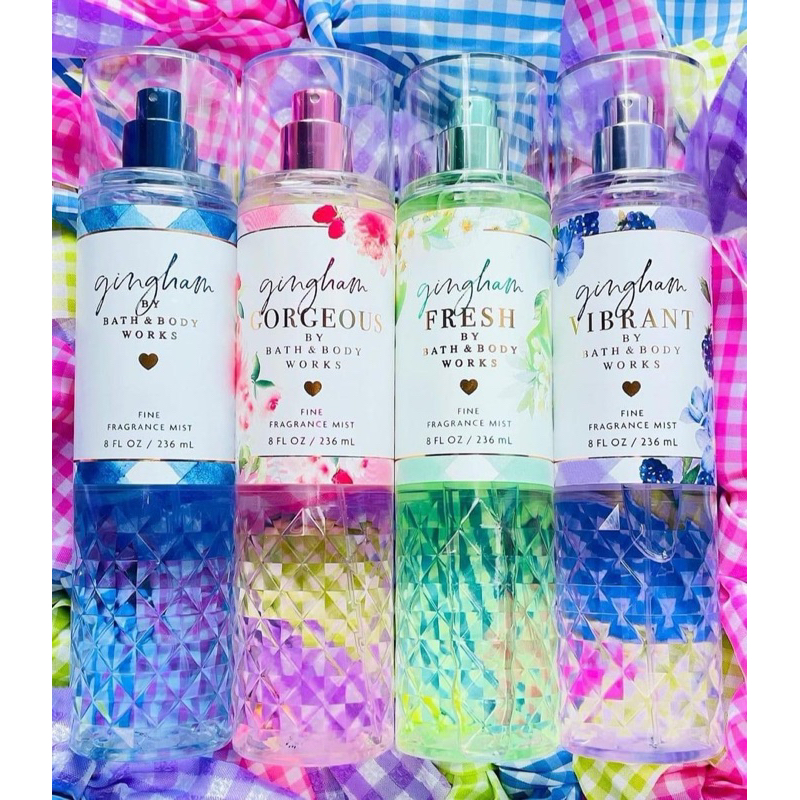 𝑮𝑰𝑵𝑮𝑯𝑨𝑴 𝑪𝑶𝑳𝑳𝑬𝑪𝑻𝑰𝑶𝑵 💐 Gingham Gorgeous Bộ sữa tắm, lotion, xịt thơm