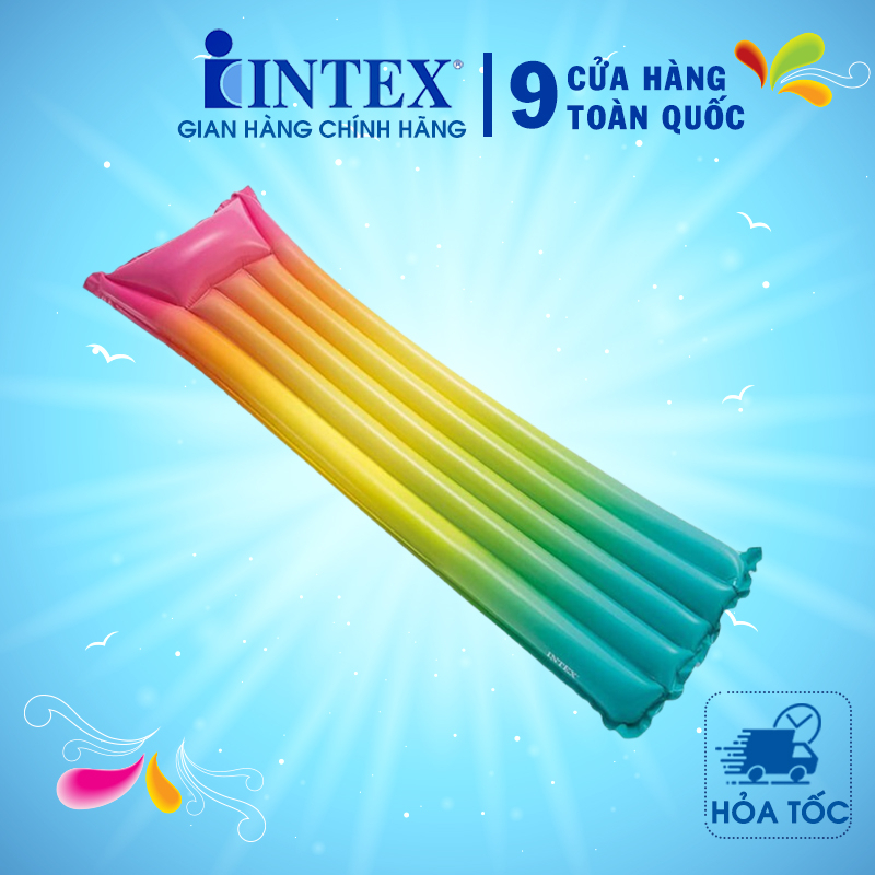 Phao bơi nằm có gối đầu INTEX 58721