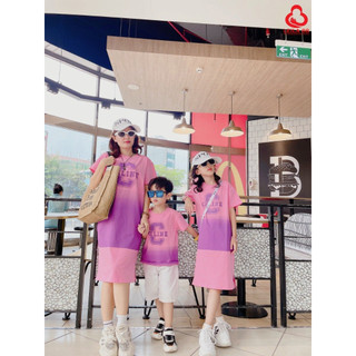 Set Đồ Đôi Gia Đình TÍM DD03
