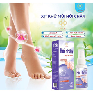 Xịt Khử Mùi Hôi Chân SINORI, Hạn Chế Mồ Hôi, Kháng Khuẩn Mát Lạnh, Lưu Hương 24h, Hàng Chính Hãng 30ml