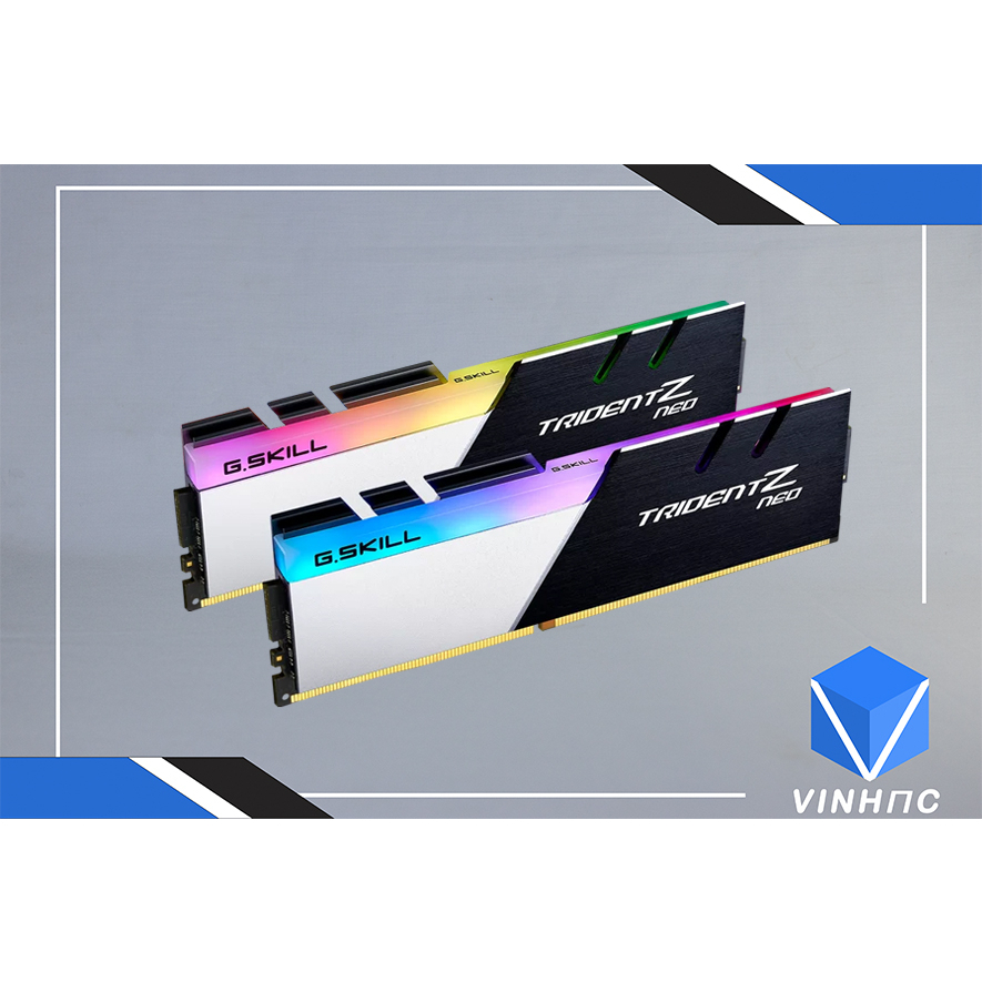 Ram GSKILL Trident Z Neo RGB 32GB - 2x16GB DDR4 Bus 3600MHz F4-3600C18D-32GTZN [NEW] | BigBuy360 - bigbuy360.vn