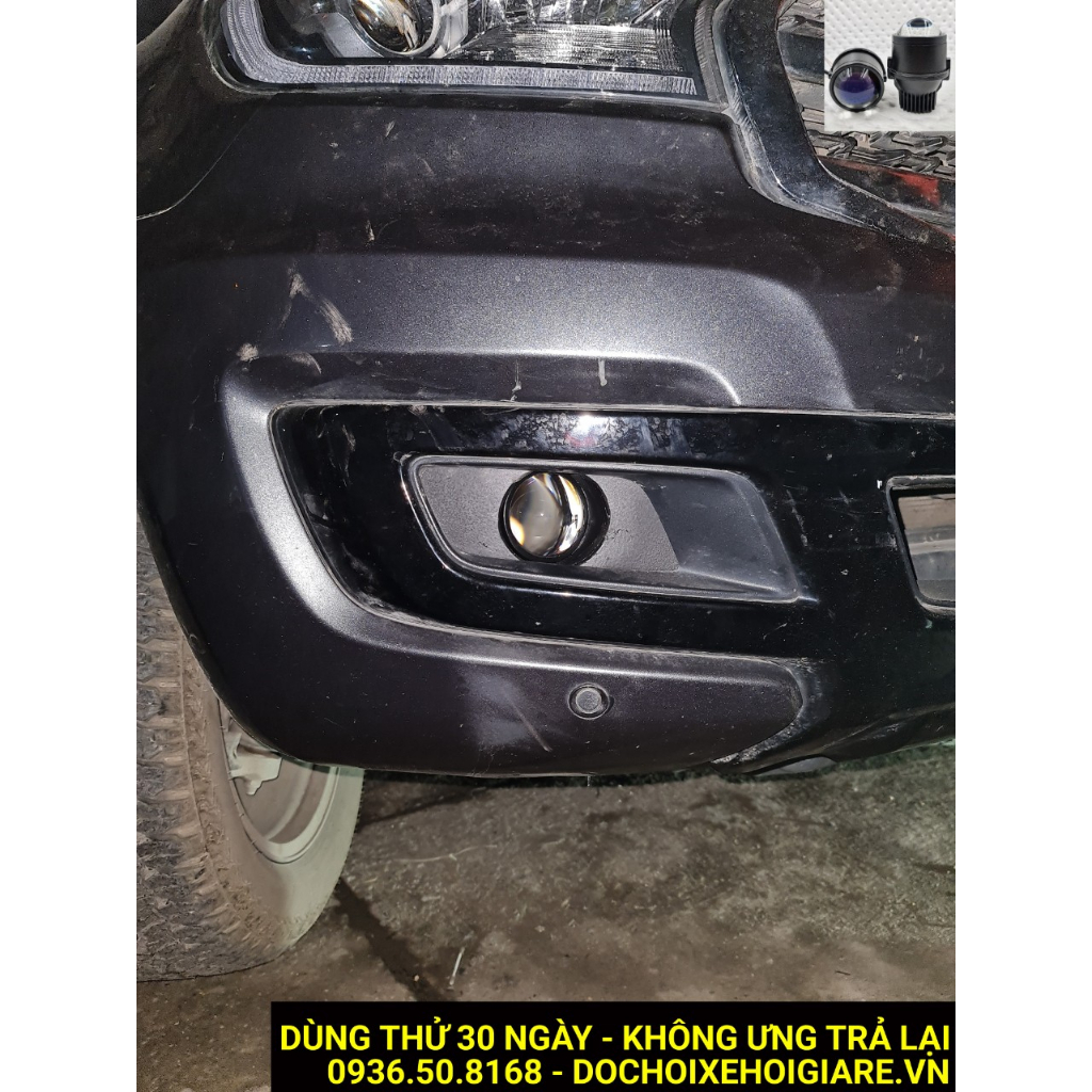 FIVE STAR Đèn Bi Gầm Led Laser Ford Everest 2016-2021. Hai chế độ cốt pha. Bao dùng thử 30 ngày