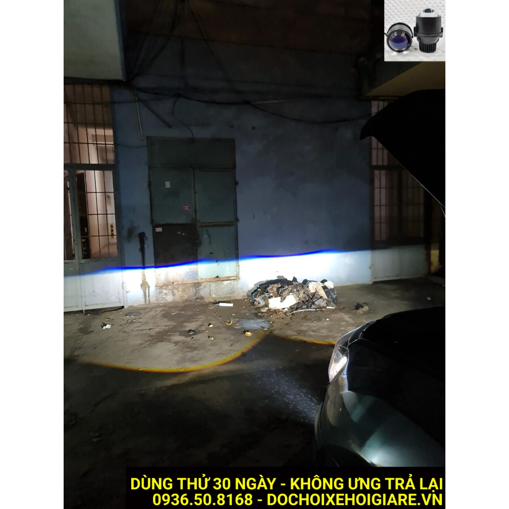 FIVE STAR Đèn Bi Gầm Led Laser Ford Everest 2016-2021. Hai chế độ cốt pha. Bao dùng thử 30 ngày