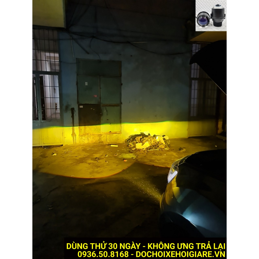 FIVE STAR Đèn Bi Gầm Led Laser Ford Everest 2016-2021. Hai chế độ cốt pha. Bao dùng thử 30 ngày