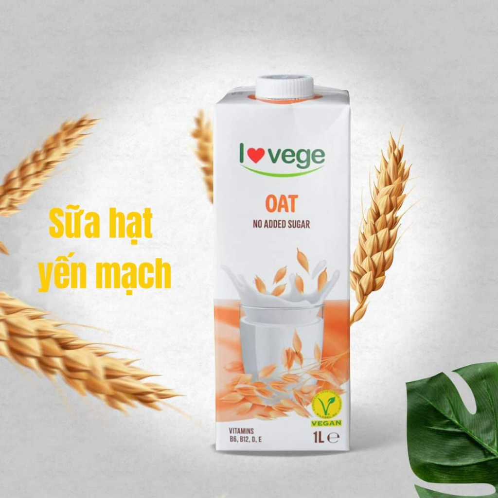 Sữa hạt Vegan không đường Sante 1L của Ba Lan - Date 03/2024