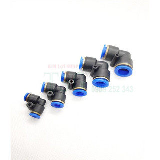 Nối ống  (Hiệu SUNCOS) co góc 2 đầu PV  4mm, 6mm, 8mm, 10mm, 12mm