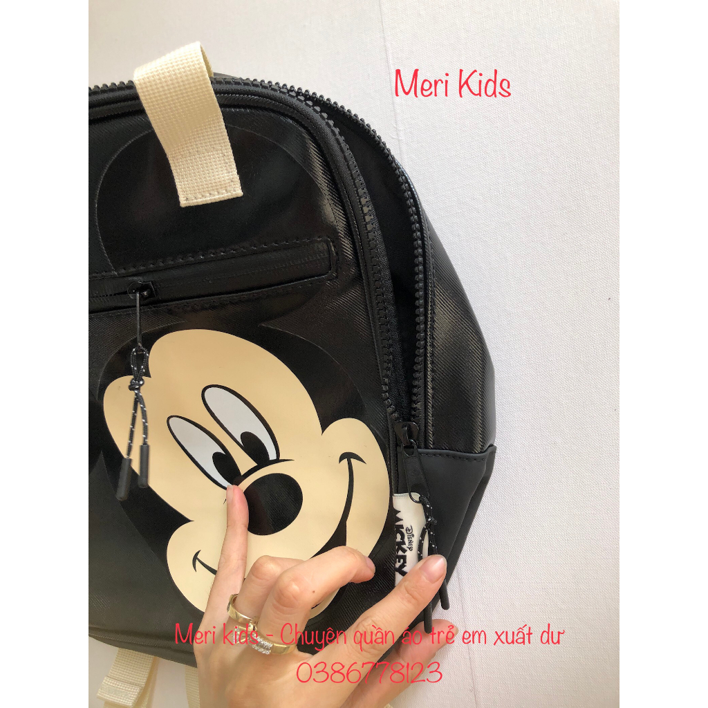 Balô bé trai&gái Mickey zara đen siêu hot mẫu mới nhất - Hình thật shop chụp