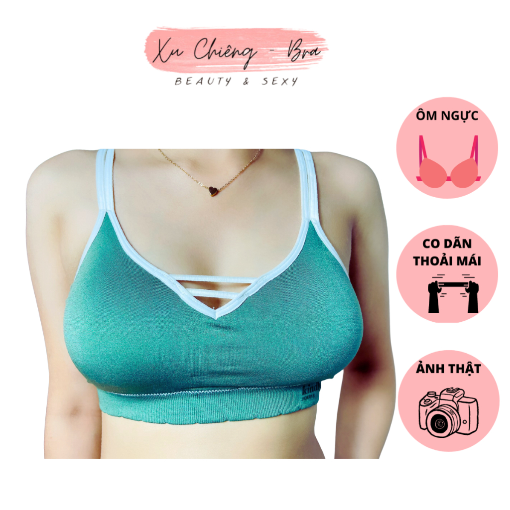 Sport bra, áo tập yoga nữ, bra tập gym 2 dây có mút đệm SP17