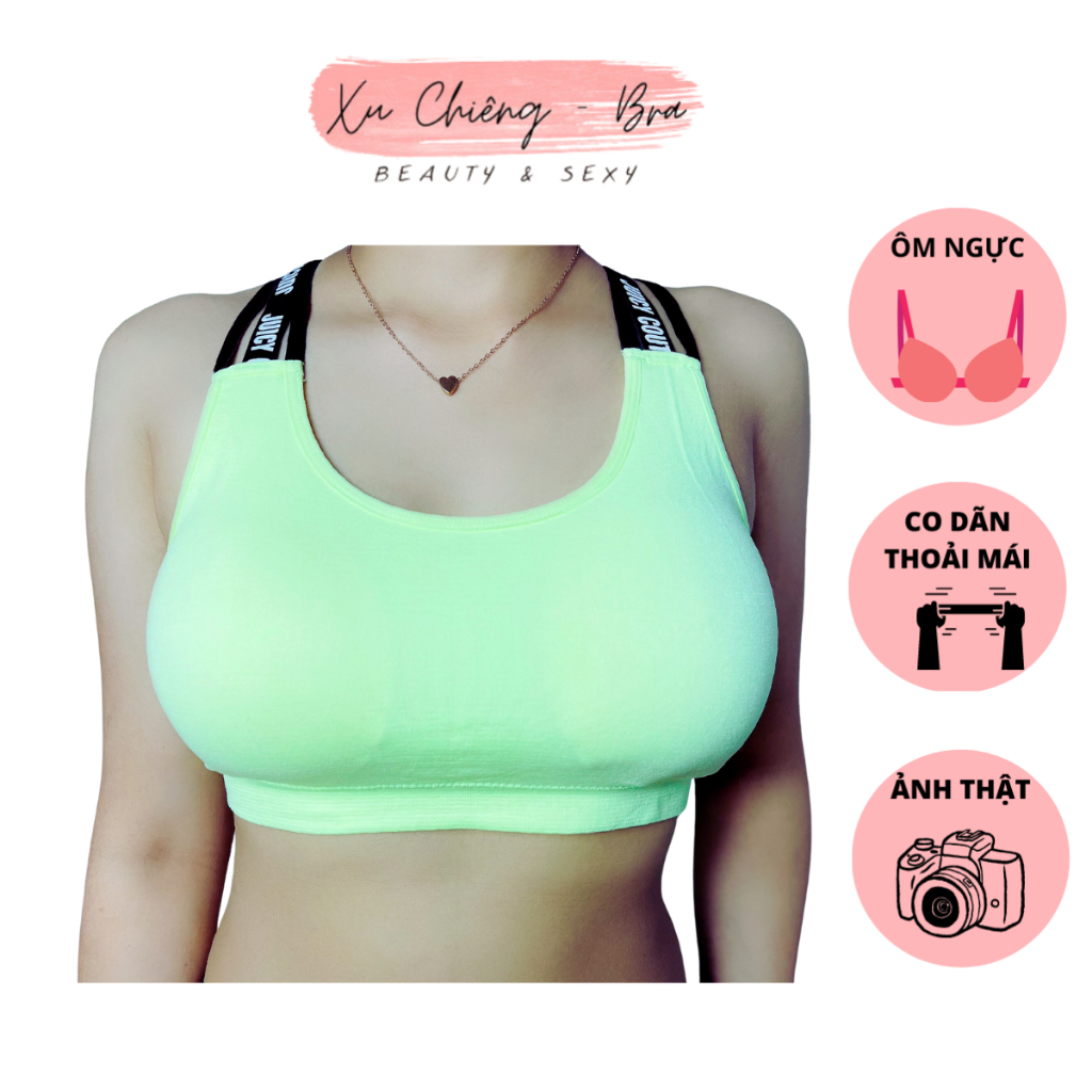 Áo tập yoga nữ, bra tập gym, sport bra ôm ngực chống chảy xệ SP16