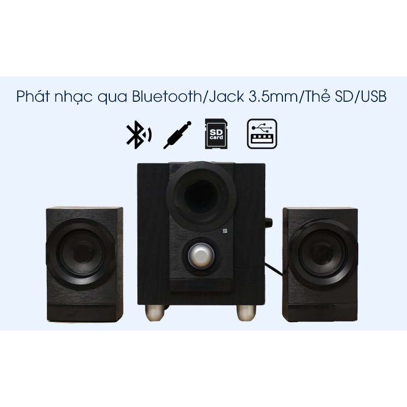 Loa vi tính 2.1 Enkor E700 Đen