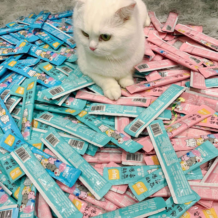 Súp thưởng ăn vặt cho mèo CatFood Liebao - dạng thanh 15gr